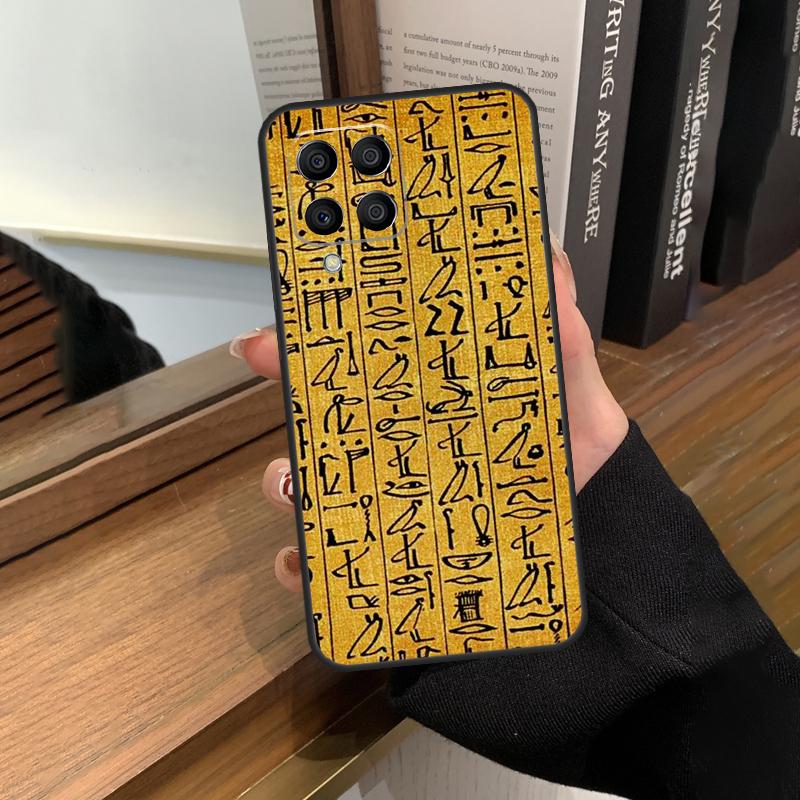 Egyptian Hieroglyphics Case For Samsung Galaxy M31 M21 M11 M20 M23 M54 M14 M34 M13 M52 M32 M12 M16 M36 M56 M15 M55