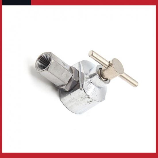 Universal Adjustable Button Head Grease Zerk Nipple Fitting Coupler Pack of 1