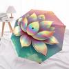 1pc Lotus Flower Mandala Automatic Open/Close Umbrella, Formal Events - Ideal Gift for Family or Friends, Outdoor Accessory yy251211119