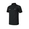 New FILA Tennis Polo Shirts Men's Dark Current Black A11M423108FBK