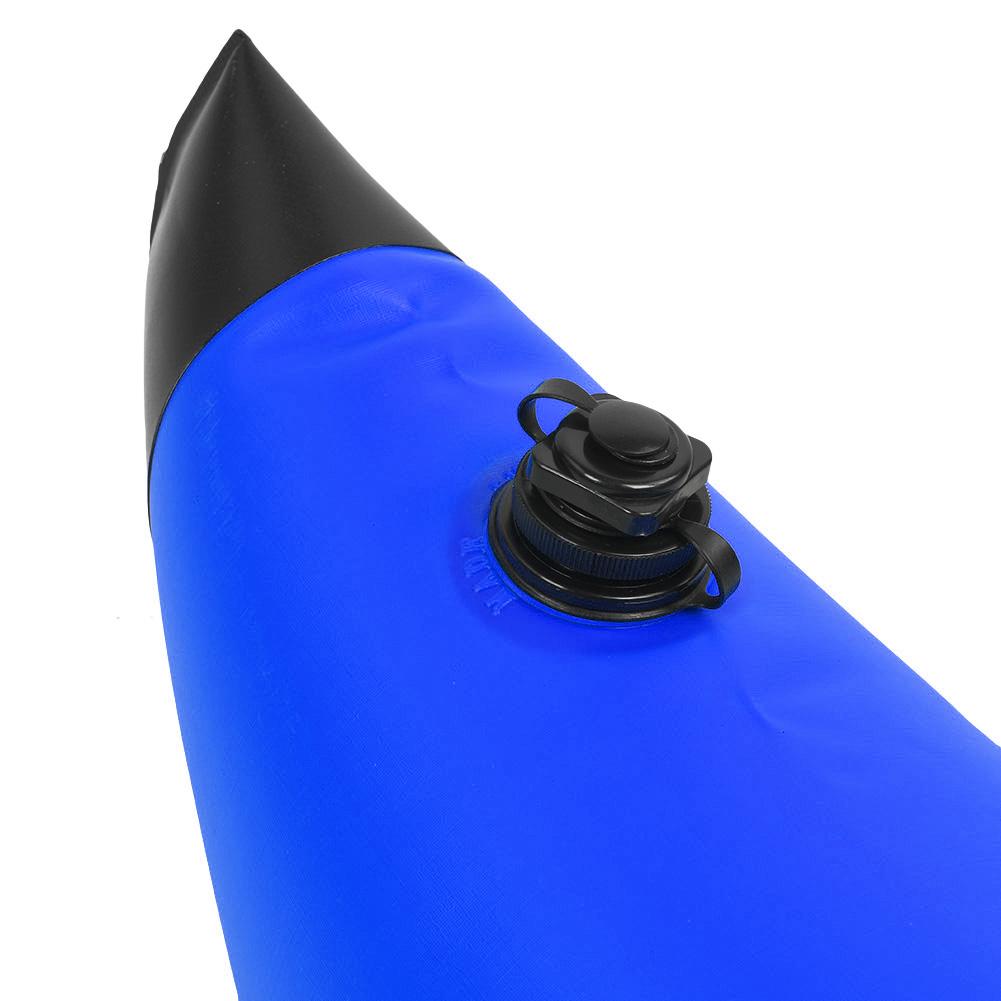 1 Pcs PVC Inflatable Kayak Outriggers Canoe Buoy Float Standing Water Stabilizersblue
