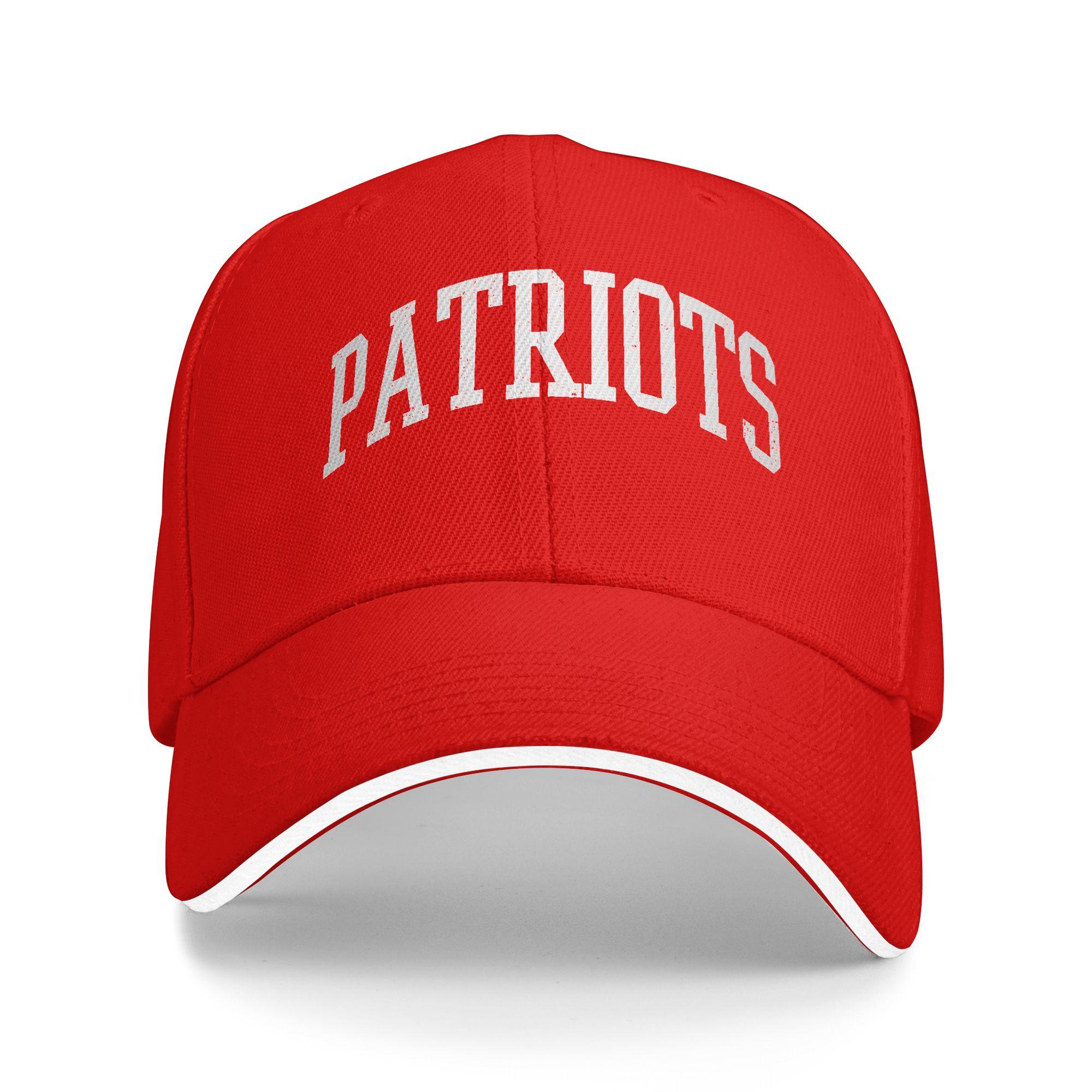 Винтажная Бейсболка Patriots Уличный Стиль Женская Мужская Тракерная Кепка Дизайн с Солнцем Для Активного Отдыха Snapback Кепка Подарок One Size