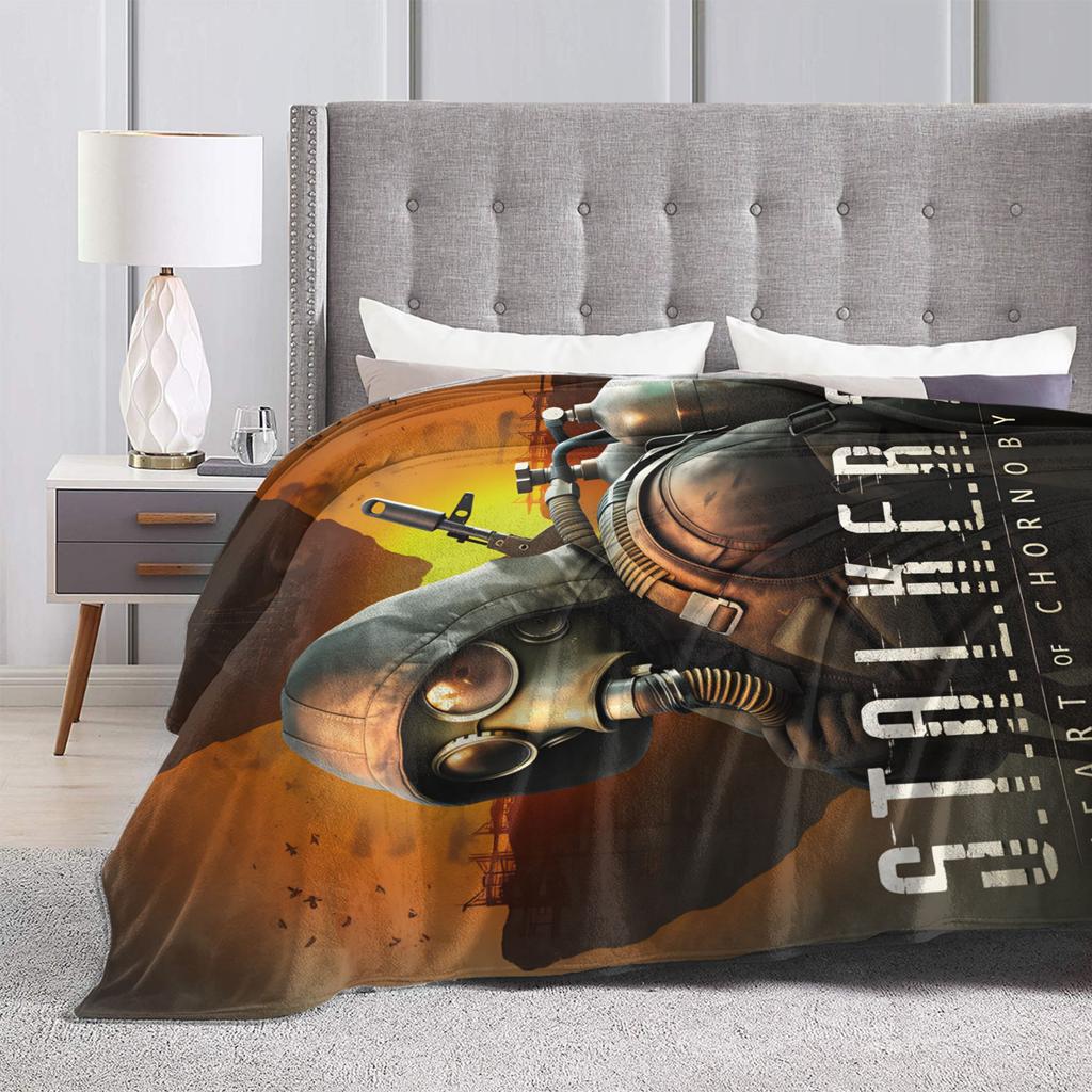 Stalker Spiel Super Warme Decke Picknick Plüsch Überwurfdecke Neuheit Heimdekoration Flanell Tagesdecke Sofa Bettbezug