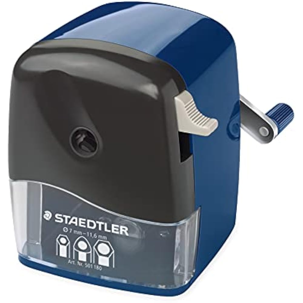Staedtler Pencil Sharpener Mars Desktop Pencil Sharpener with Angle Adjustment Function for Penci...