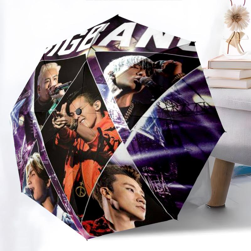 Big Bang: Explosive Energy Harmony Folding umbrella Suitable for all seasons 8 paraphenoid bones Sun umbrella outdoor travel