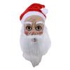 Santa Claus mask, old lady latex headgear for holiday performances Cosplay Essential props for the holidays