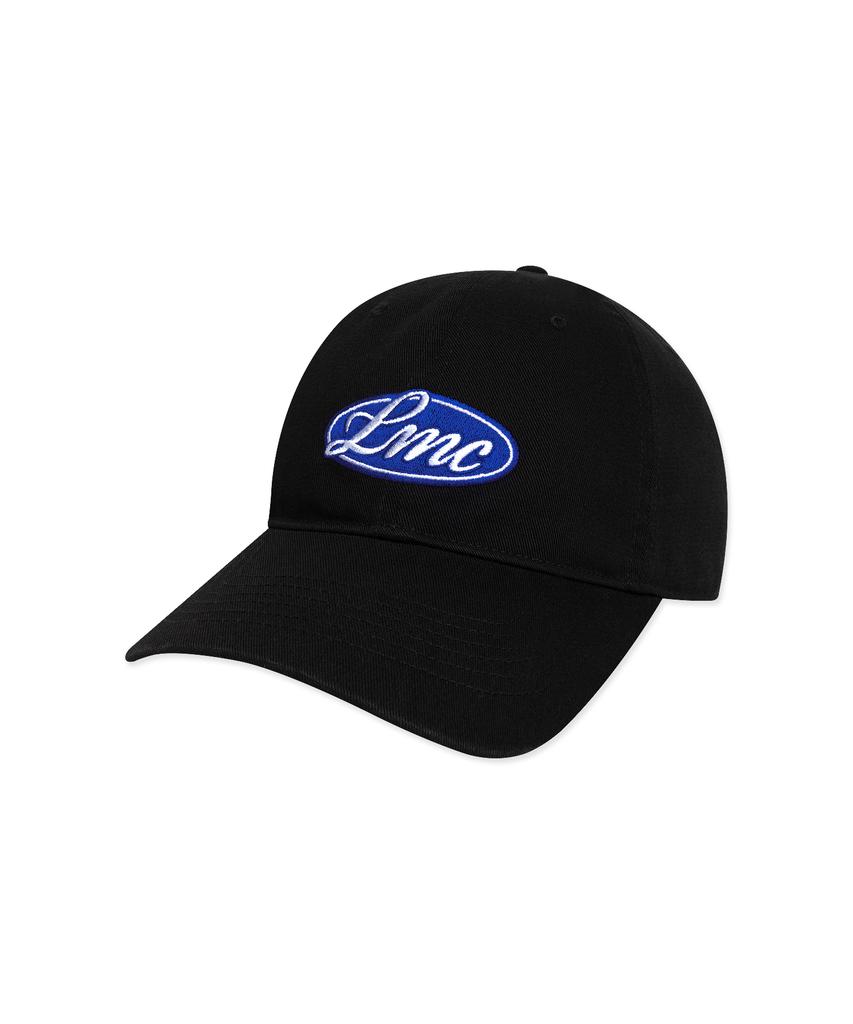 LMC 2Tone Oval Logo 6Panel Cap Black