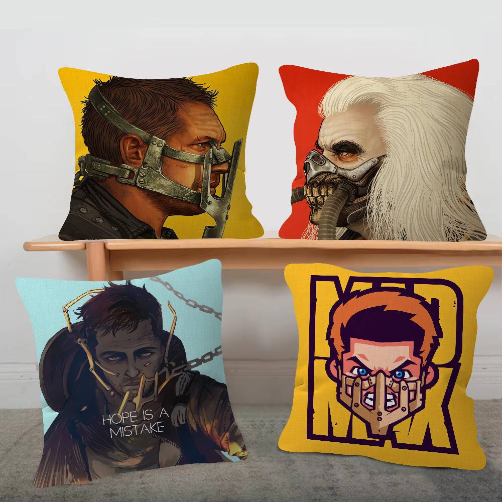 Movie Mad Max Game For Cartoon Print Peripheral Pillow Case Cushion Cover Home Decor Birthday Gift Pillowcover