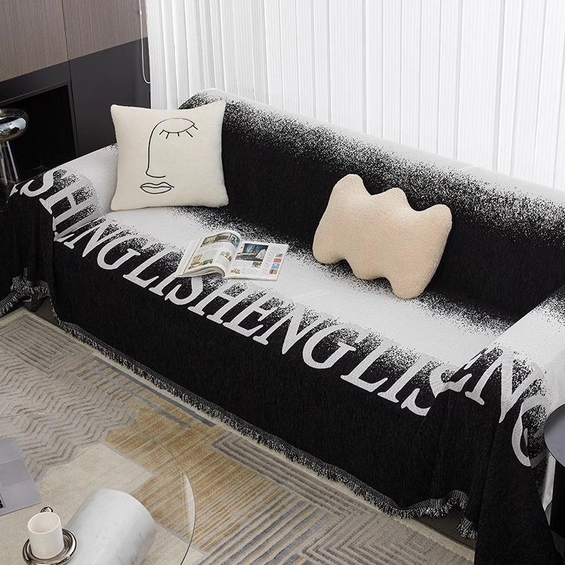 

Чохол для дивана з повним покриттям із синелі, чотирисезонна ковдра для дивана, яку можна прати в машині, пилонепроникна та плямозахищена тканина для дивана. 180*230cm