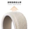 Non-slip thick-soled large cotton shoes women's velvet fashion cotton boots warm and thickened winter snow boots