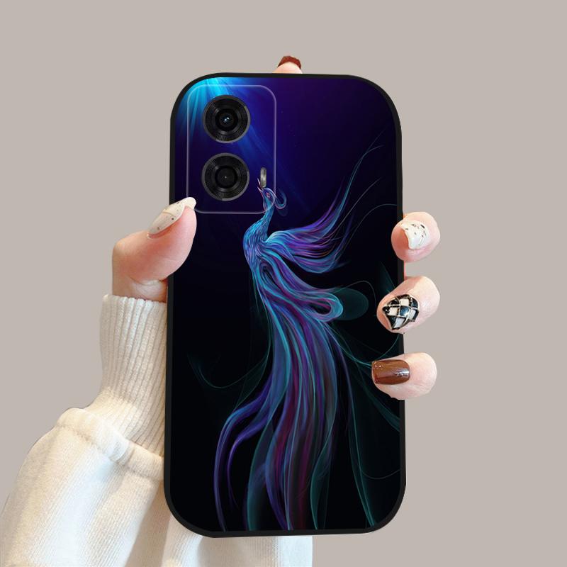 

Чехол для Motorola Moto G24 Power 4G G 24 Новый Модный Цветочный Силиконовый Мягкий Задний Чехол Для Телефона Moto G04 G04s Чехол MotoG04 For Moto G24 Power