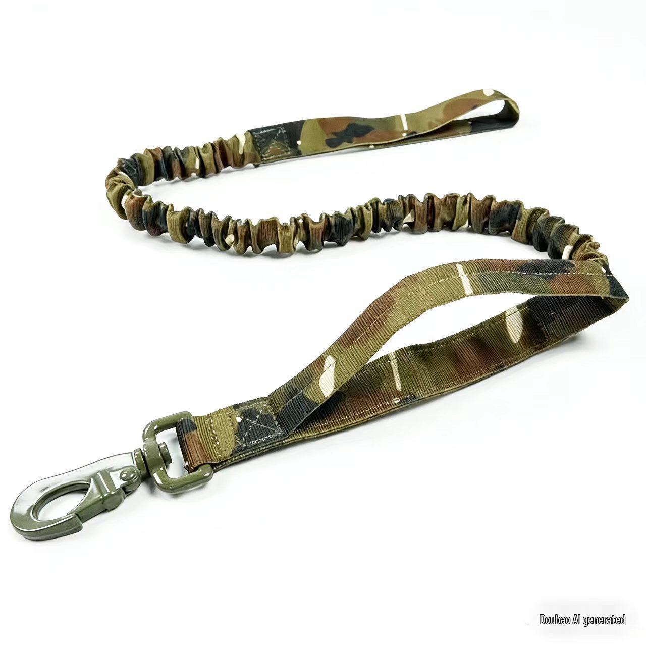 Elizabethan Tactical Dog Training Collar and Leash L suitable for 20-30 kg