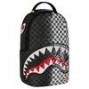 New SPRAYGROUND PVC Backpack Unisex Black & White W1135718