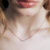 [Rosemont] Silver Necklace Selene Ra24D13J