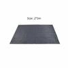 Gray quadrilateral shape Sun Shade Sail 2*3m Sun Shelter Fabric  Outdoor rain protection