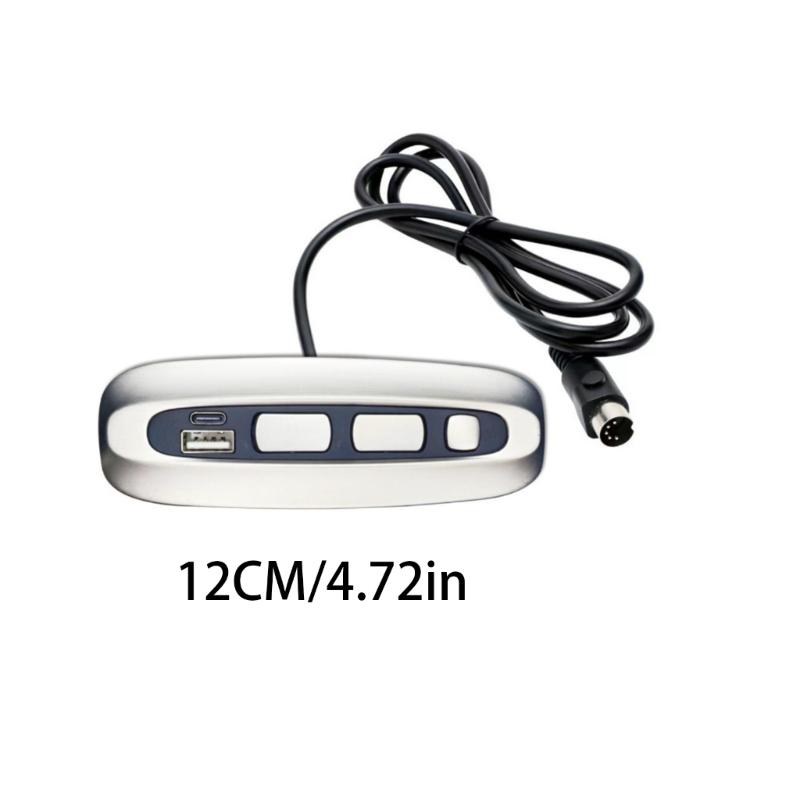 Adjustable Motorized Lounges Chair Switches Build In USB C Charging Port ABS Frame Support Simple to Operate for Homes