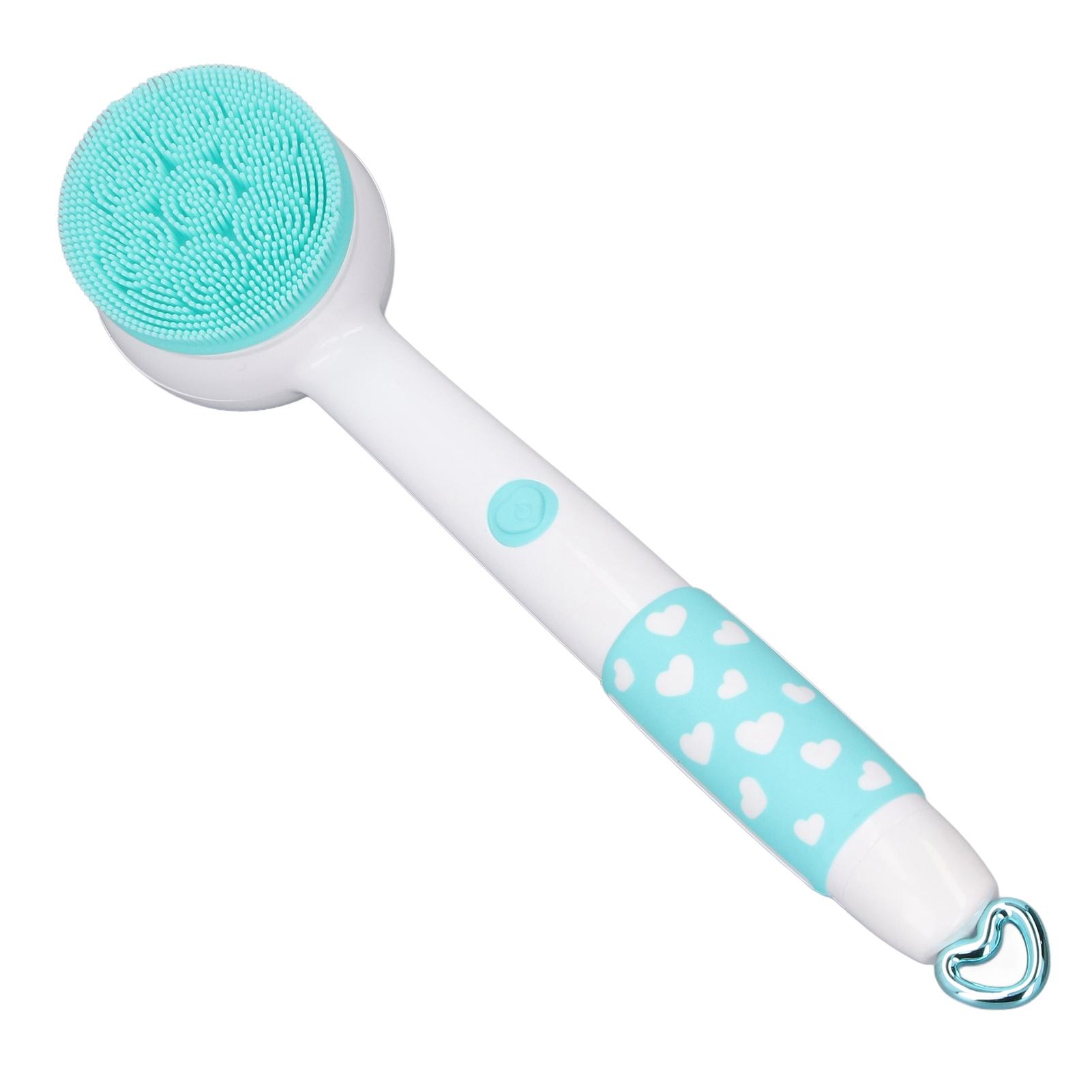 

Electric Body Brush for Kids with Handle Automatic 2 Speed Water Resistant Type C Charging Electric Back Scrubber