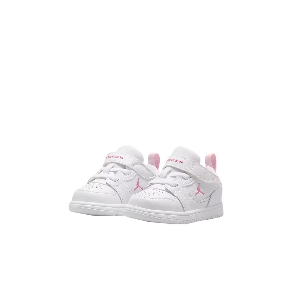 (TD) Air Jordan Court Connect Low 'White Pink Foam' Baby IQ6047-101