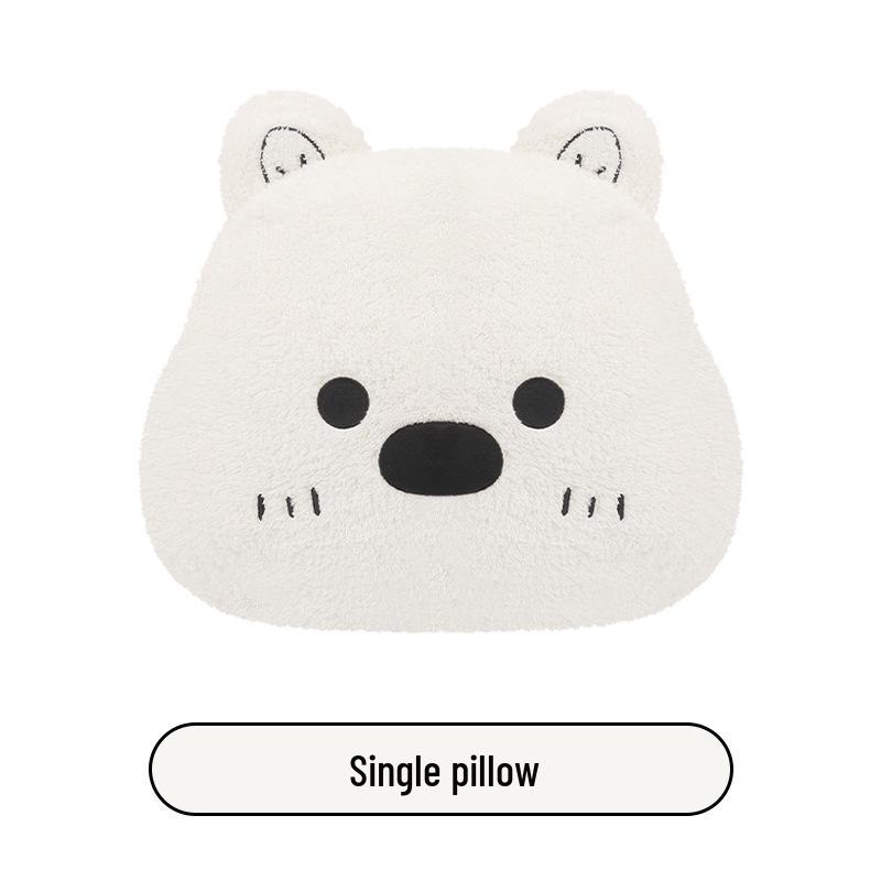 West Highlands Cute Cartoon Cotton Linen Car Seat Cushion for Women - Fits Toyota BZ3, RAV4, Corolla, and Ruifang