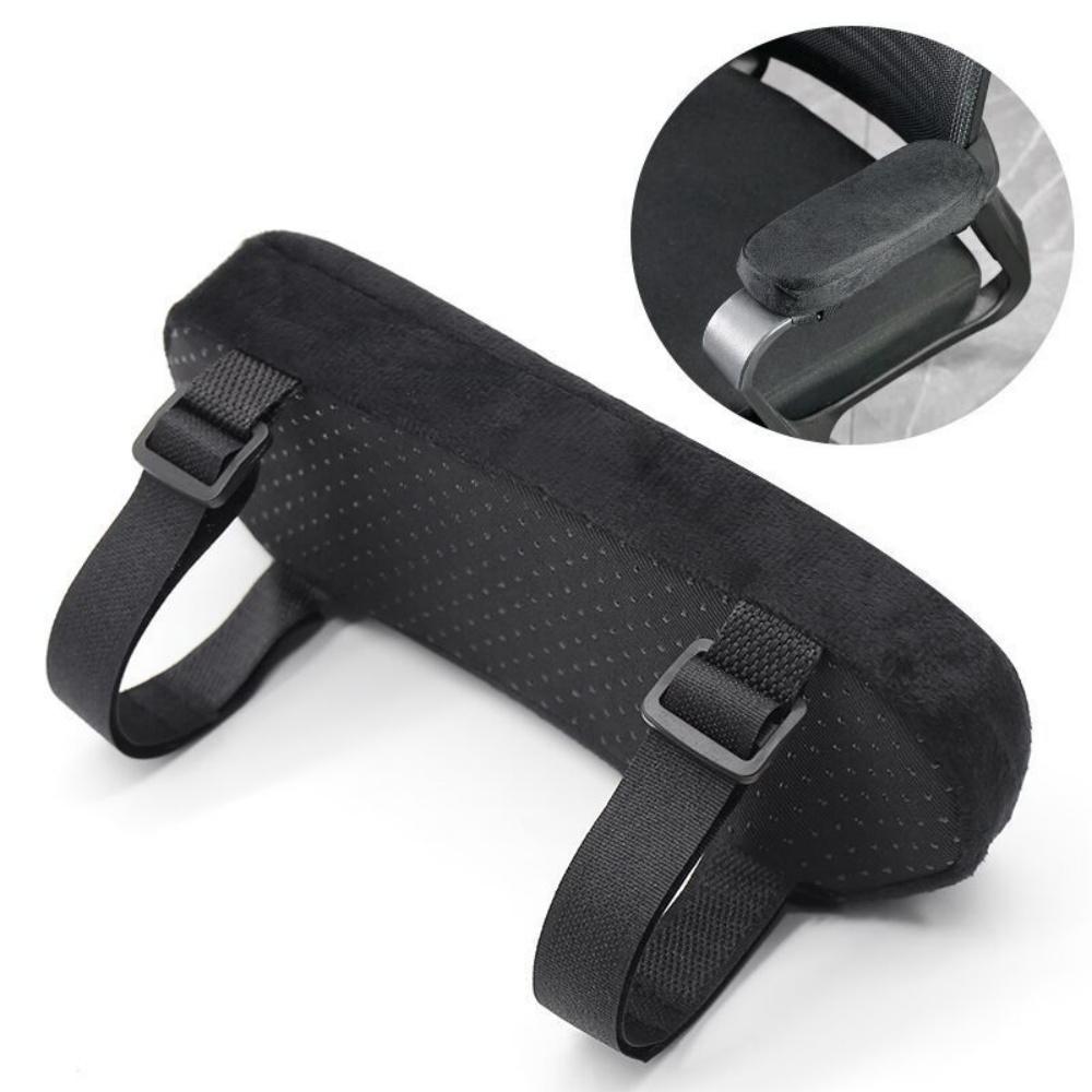 1/2Pcs Armrest Pads for Office Chair Car Elbow Support Cushion Pad Memory Foam Arm Pressure Relief Pads Armrest Cover Cushion