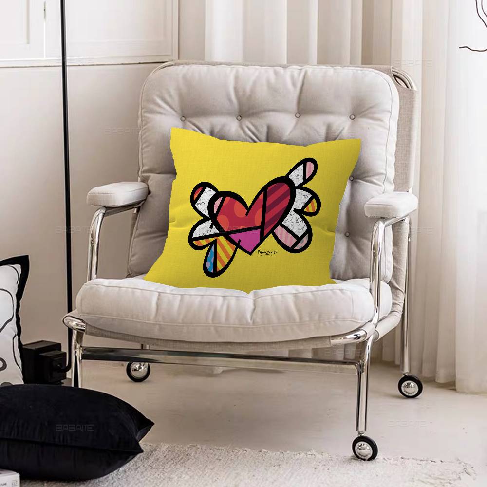 KKeiths HHaring Cushion Cover Pillowcase Upholstery Sofa Throw Pillow Home Decor Pillowcas