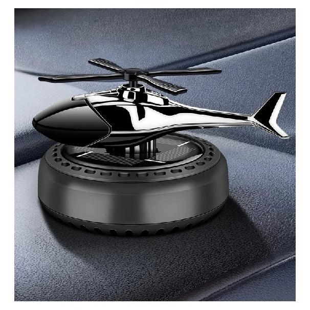 New Car Air Freshener Solar Helicopter Interior Decoration Propeller Rotating Long Lasting Fragrance Perfume Diffuser Car Decor