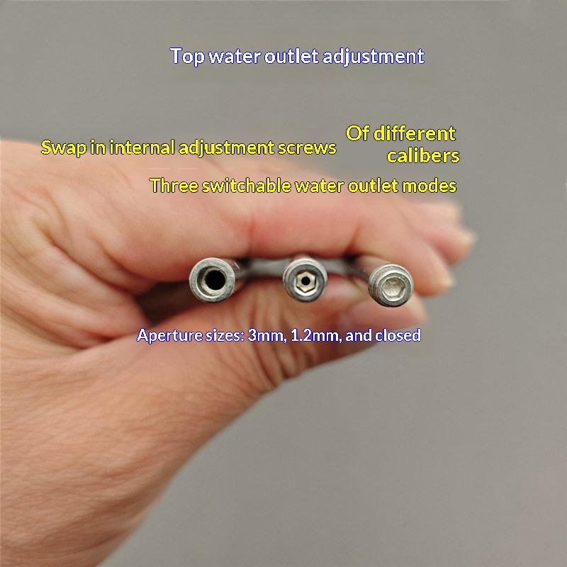 1Pc Stainless Steel High Pressure Cleaning Needle Nozzle 1/4" Quick Connect For Deep Cleaning Ac Water Heater Cleaning