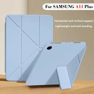 For Samsung Galaxy Tab A11 + Plus 11 8.7 " S11 S10 Lite FE 10.9 Inch A9 Plus A8 A7 Lite Y-Fold Leather Stand Tablet Case