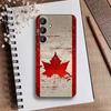 CANADA Phone Case For Samsung Galaxy A73,A21s,A22,A31,A52,A53,A71,A41Soft Black Shell