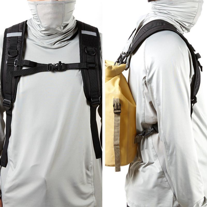 Universal Fit Replacement Backpack Straps Soft Padded Adjustable Durable Straps for Camping Duffel Bags Daily Commute Use