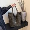 Leopard Print Large Capacity Women's Tote - 2025 High-End Shoulder & Underarm Bag