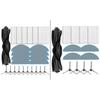 For ILIFE V20 & For Vyzzle D10 Vacuum Accessory Kit — Main Brush, 4 Side Brushes, Filter, 4 Microfiber Mop Cloths