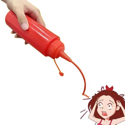 Funny Prank Ketchup Bottles Practical Jokes Tomato Sau Prank Adult Kids Cool Toys Frightening Items Fake Ketchup Surprise Gift