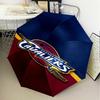 football Cavaliers Logo Umbrella Folding umbrella, automatic umbrella 8-Frame for Travel, camping Use Gift for Halloween Christmas