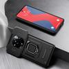 KEYSION Stoßfeste Hülle für Realme 14 Pro+5G Schiebekamera-Schutz Metallring-Ständer Handy-Rückabdeckung für OPPO Realme 14 Pro 5G