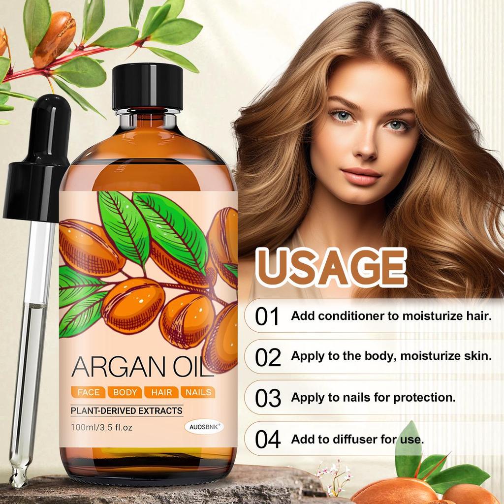 6 Kinds Pure Essential Oils(100Ml)- Face Oil, Skin Care, Argan, Rose, Lavender, Batana, Frankincense, Sandalwood, Candle Making, Massage, Skincare