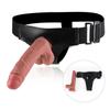 RUNYU Strap-on realistische Penis-Dildo-Hose, Anal-Sex-Spielzeug für Frauen, Lesben, Männer, Schwule, Strap-on-Silikon-Dildos, Spiele