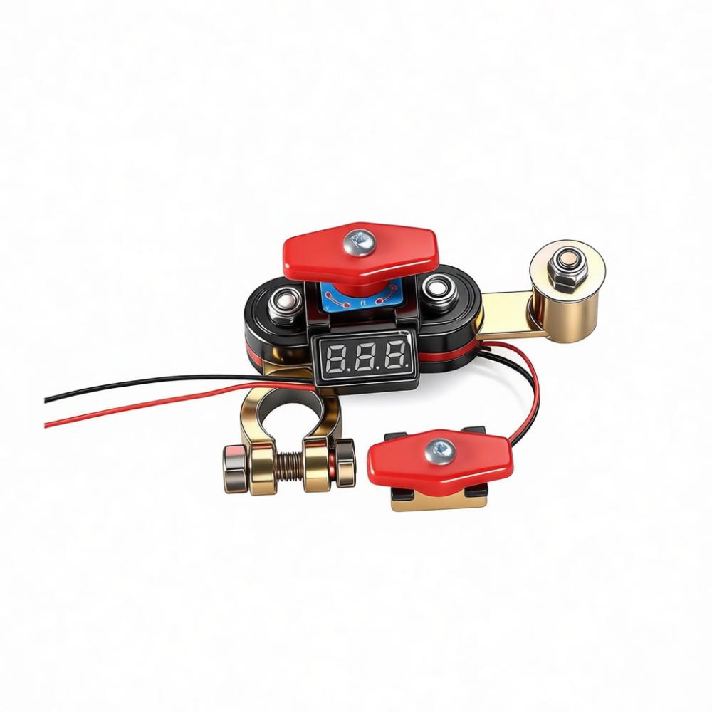 Heavy Duty Car Battery Switch Pure Copper Terminal Clamp Anti Leakage Device Quick Power Off Connector For Vehicle Maintenance
