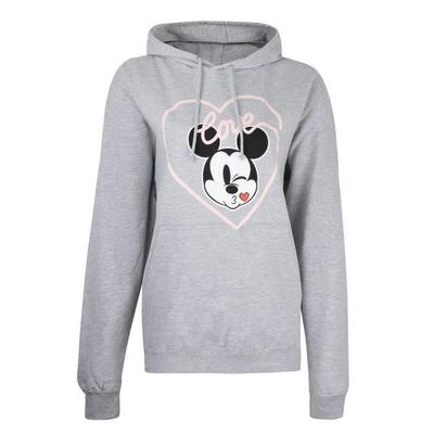 Moletom feminino / feminino Mickey Love Kiss