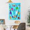 Numberblocks Wall Decor Tapestry Art For Pet Memorial Birthdaywedding Party Backdrop Family Gift