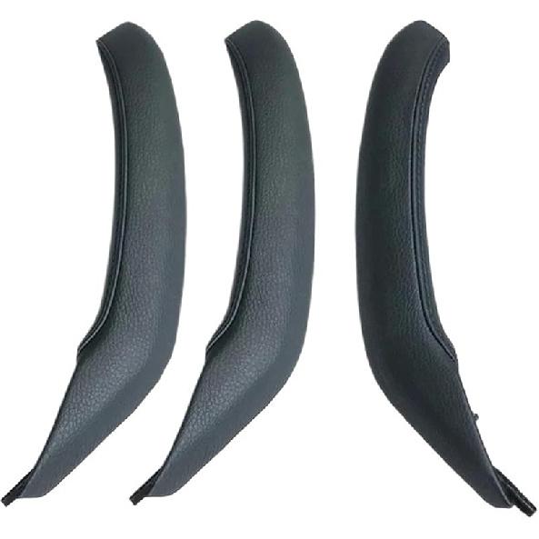 Door Handle Interior Car Left Right Passenger Door Handle Outer Cover Leather Trim Replacement Fit for BMW X3 X4 F25 F26 2010-2016 Interior Door