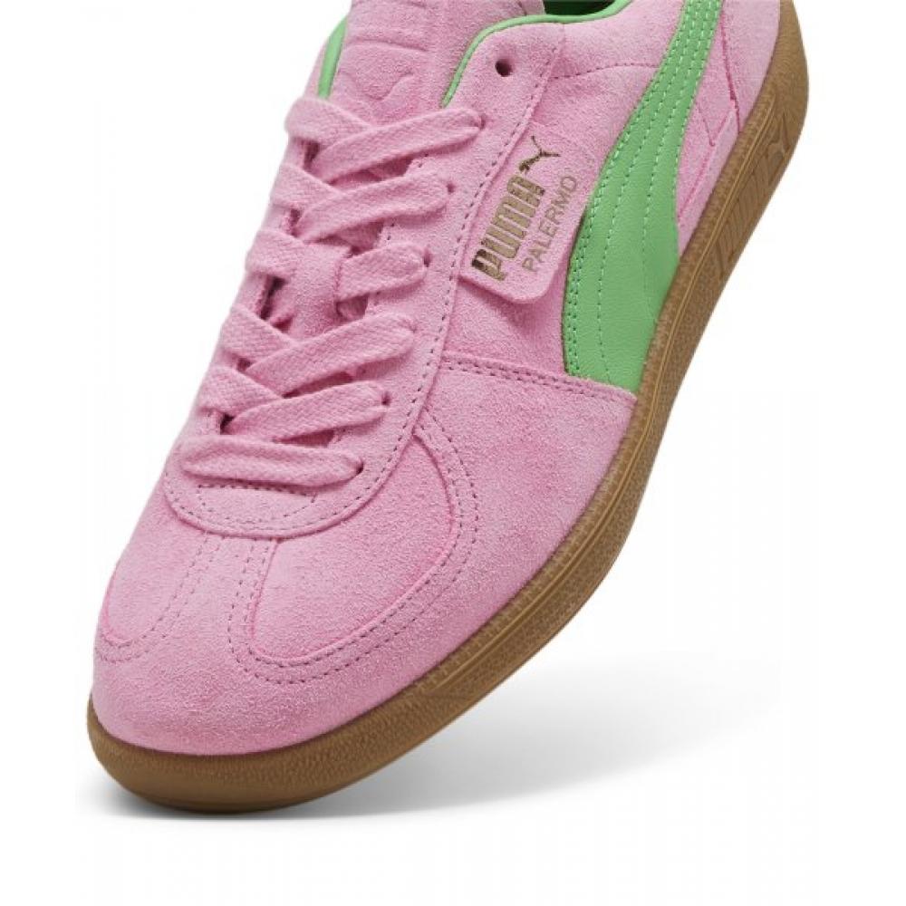 Puma Palermo Special   Pink  Green  Sword 397549 01