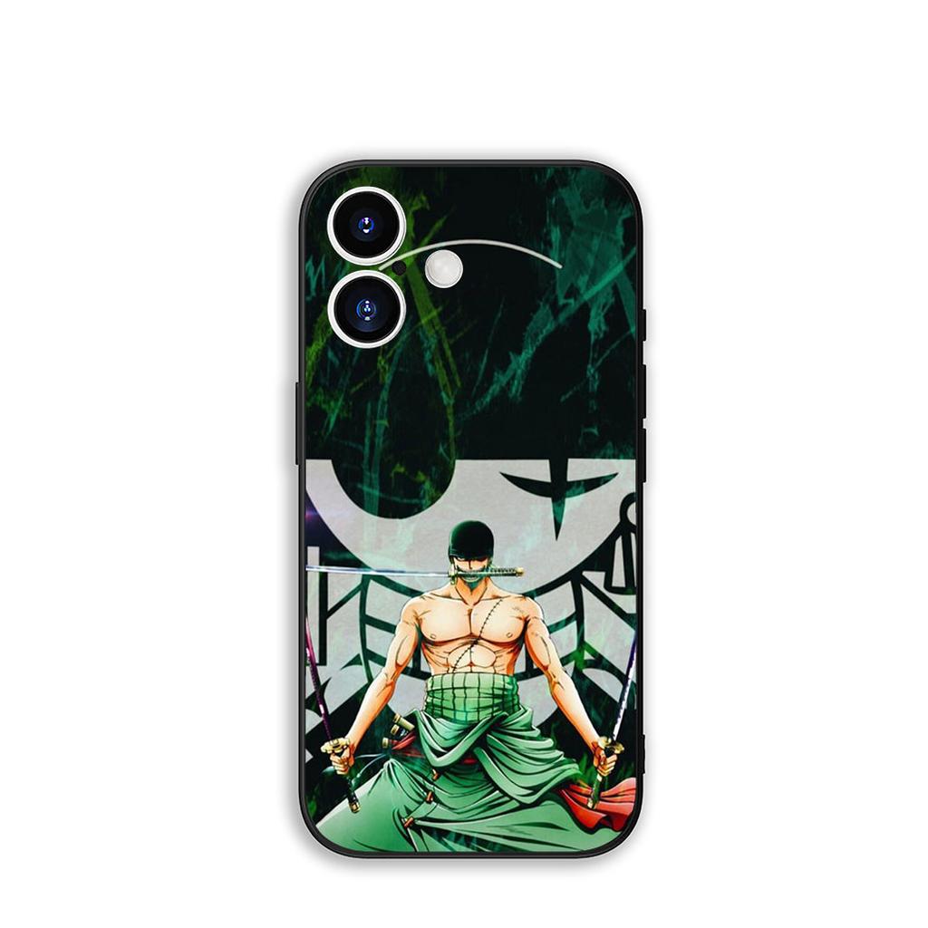 Comics One Piece Roronoa Zoro for Motorola Moto G54 G05 G24 G55 G75 G85 G15 G57 G86 Power Edge 50 30 Ultra Fusion neo Pro Case