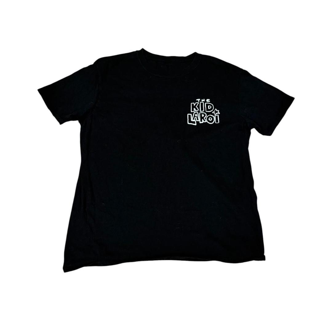 The Kid LAROI Black Logo Shirt Unisex All Size LO713