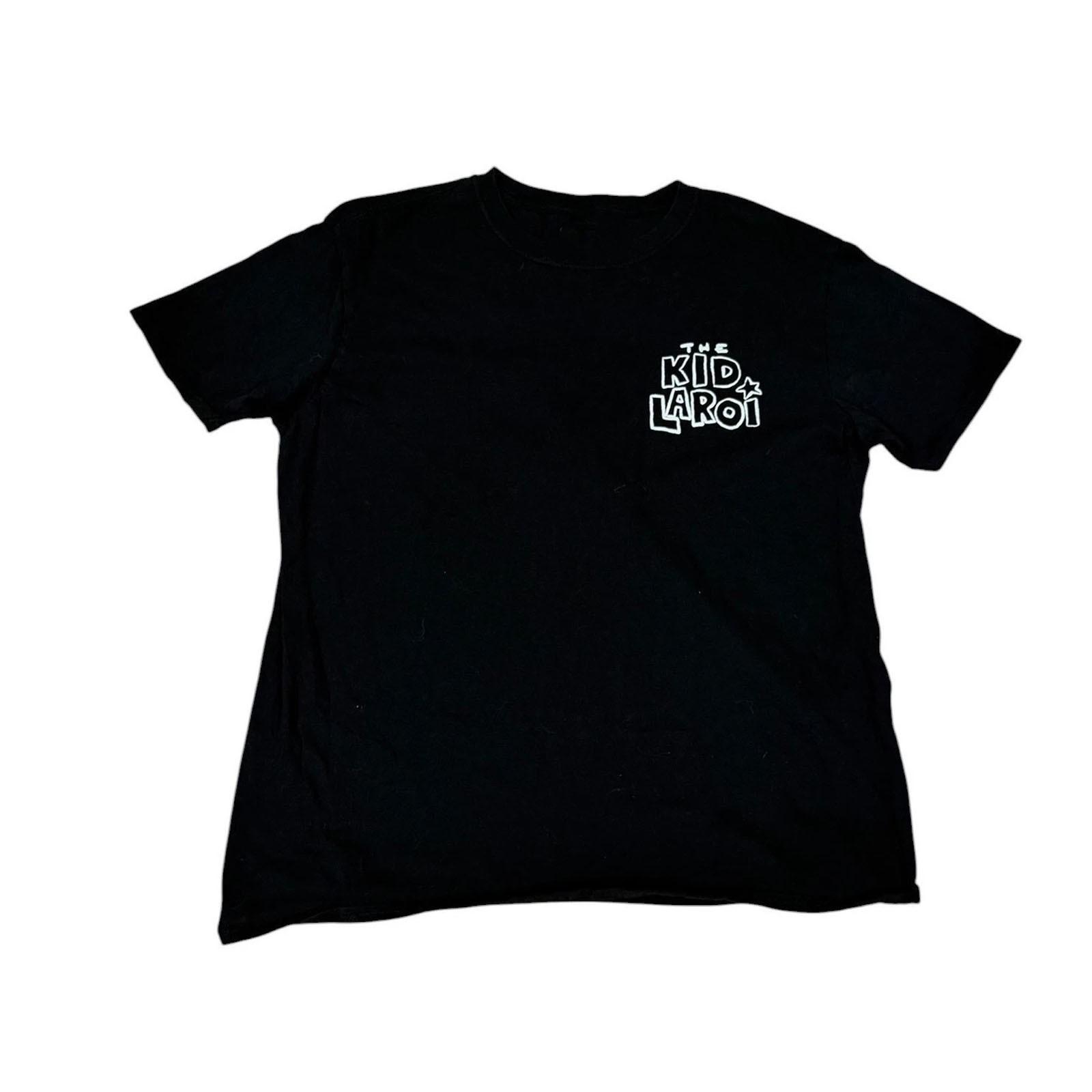 The Kid LAROI black logo Shirt Unisex All Size LO713 S