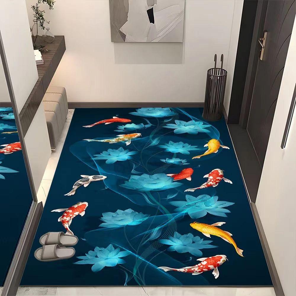 Modern Anti-slip Door Small Mat Rug Carpet Bath Kitchen Garden for Home Outdoor Indoor Decor
