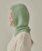 MUSINSA STANDARD WOMAN Women'S Soft Boucle Knit Balaclava [Apple Green]