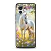 Horse Animal Phone Case for Xiaomi Poco F6 F5 F4 F3 X6 X5 X4 X3 NFC M5 M4 M3 C51 C50 C55 GT 5G Soft TPU Cover Capas Fundas Bags