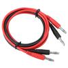 P1041 2 Stück 4mm Bananenstecker zu Bananenstecker Testkabel Multimeter Testkabel