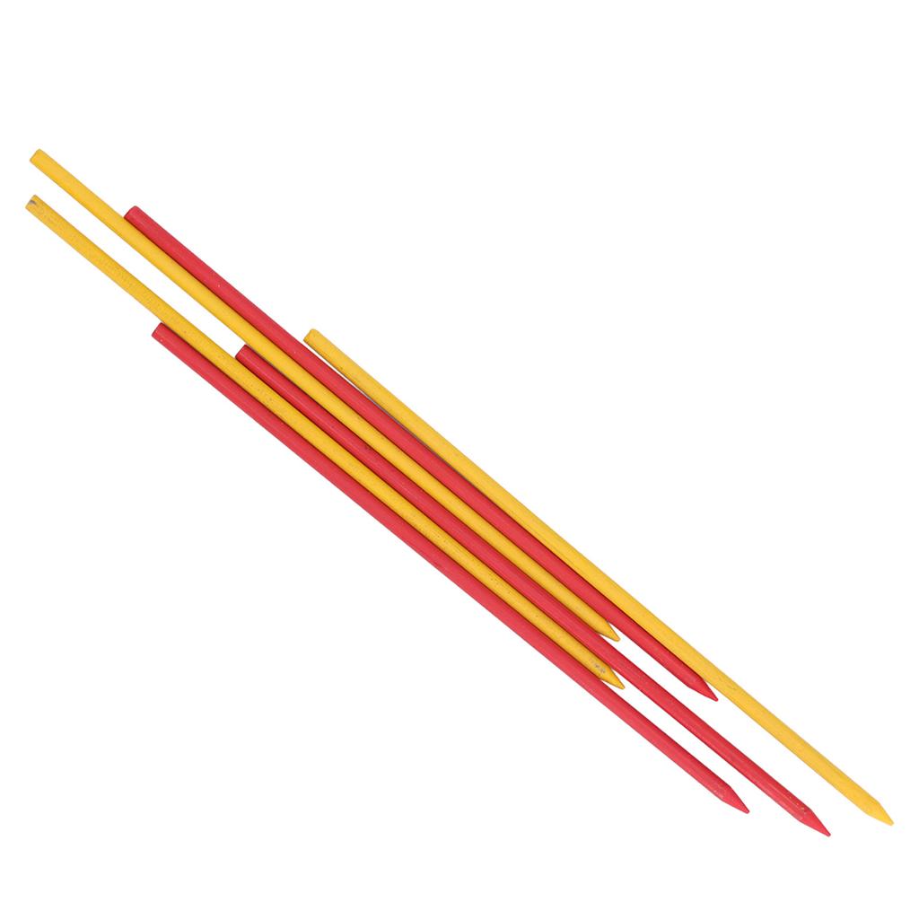 6Pcs Carpenter Pencil Refill 2.8mm HB Marking Scribing Tool Set Kit for Woodworking Red Yellow Wax